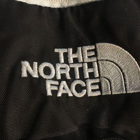 NORTH FACE Recon Black White Accents Hiking Camping School Laptop Backpack - Picture 6 of 13